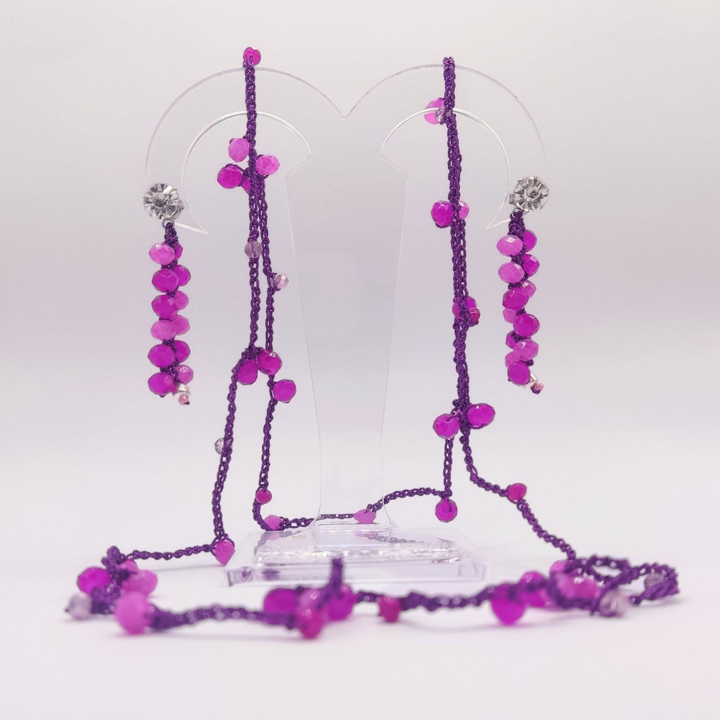 Bracciale o Collana Creative Fucsia
