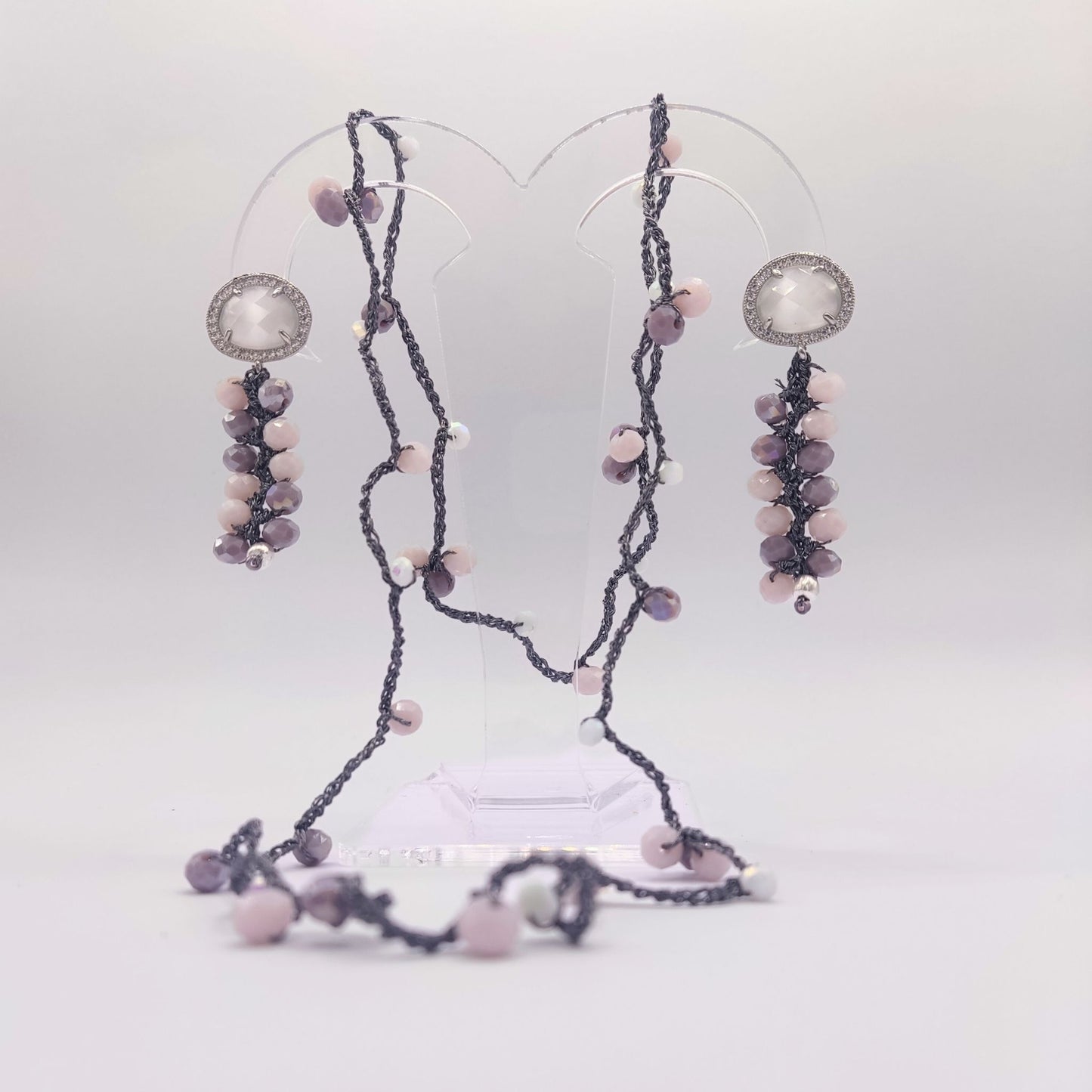 Orecchini Creative Grigio