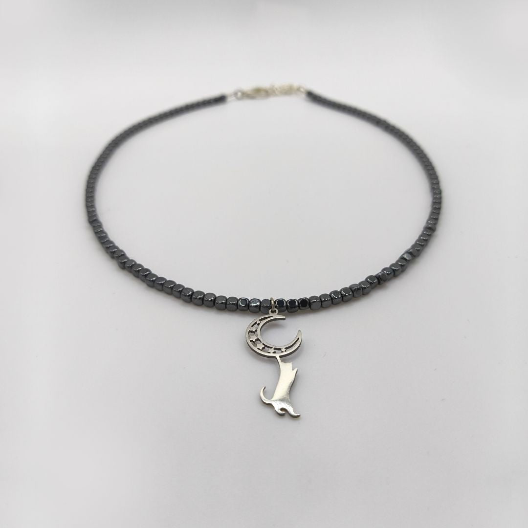 Choker Gatto sulla Luna