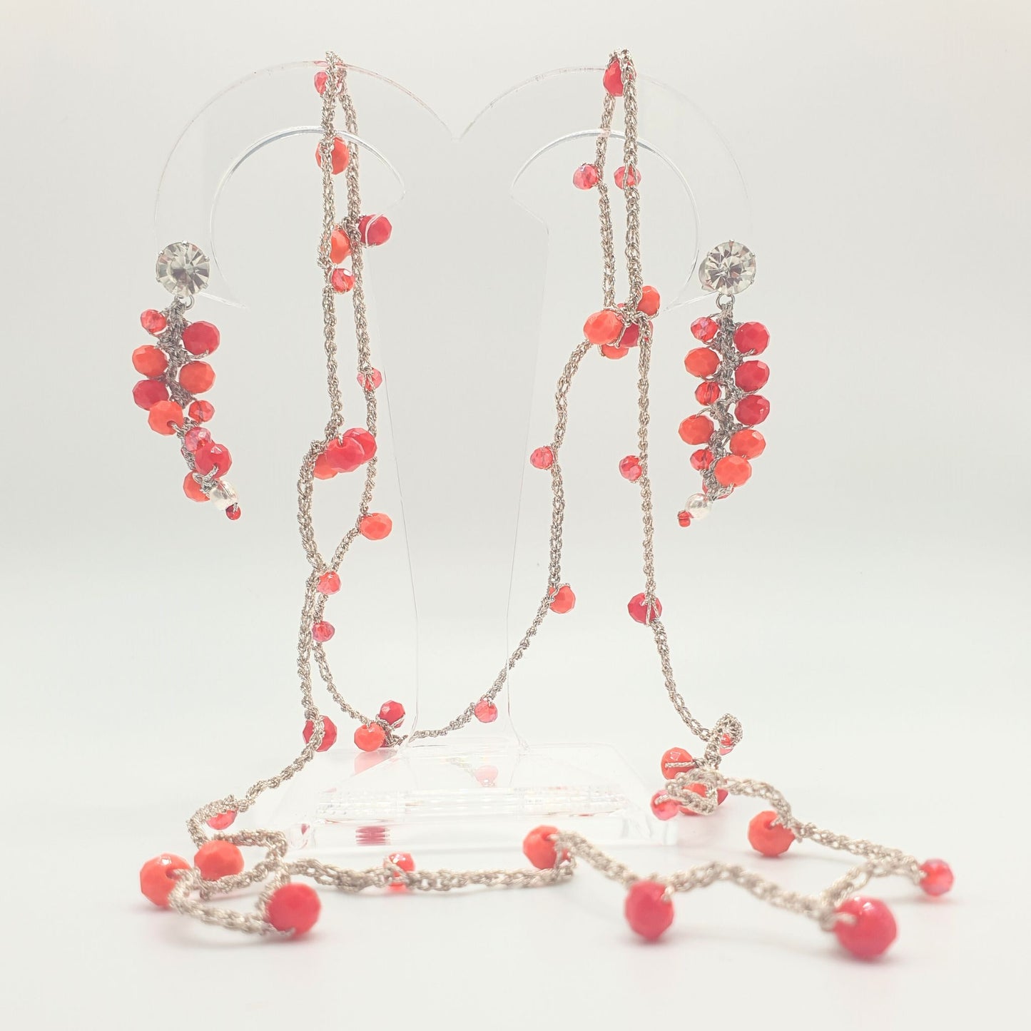 Collana o Bracciale Creative Rosso